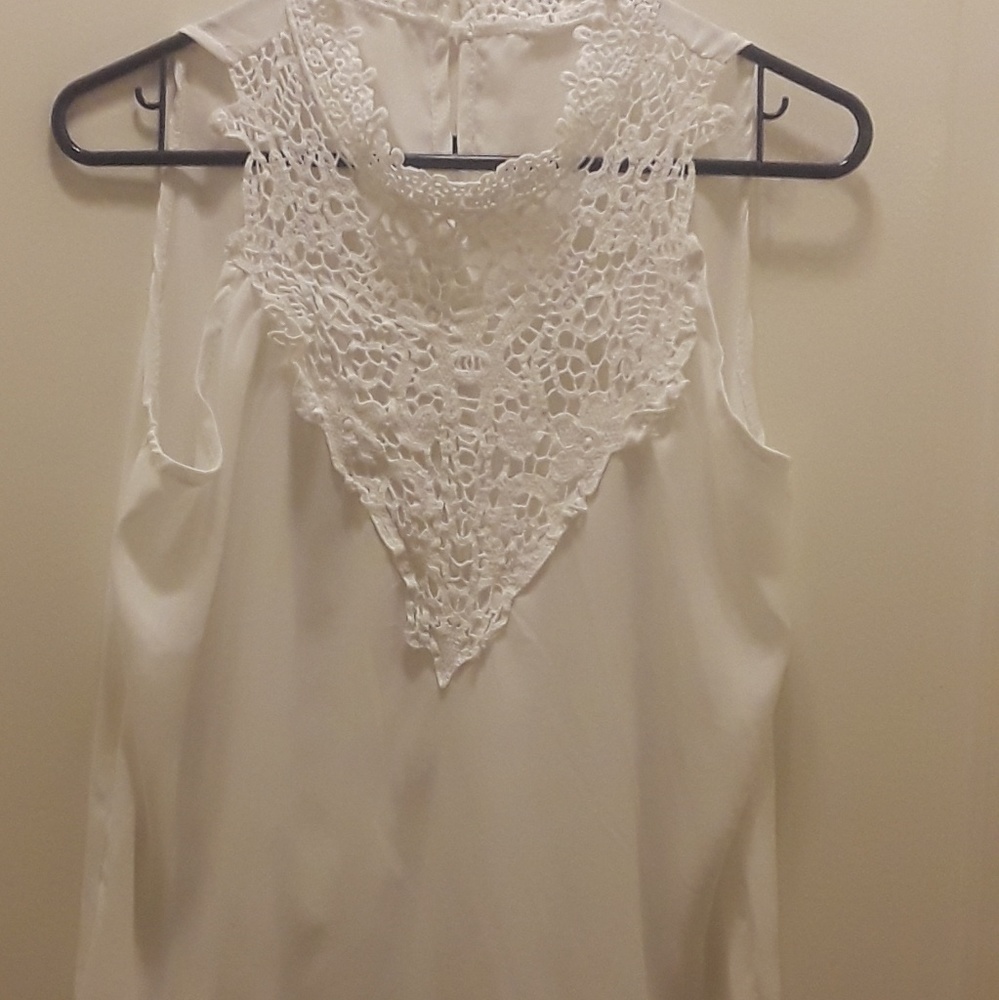 White Lace Blouse